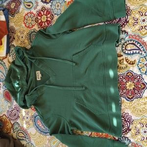 pact crop pull over hoodie